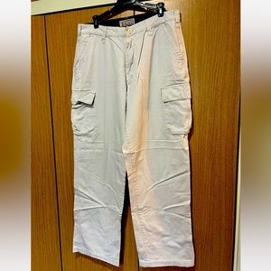 Authentic Arizona Jeans Cargo beige 100% Cotton Pants 36/34